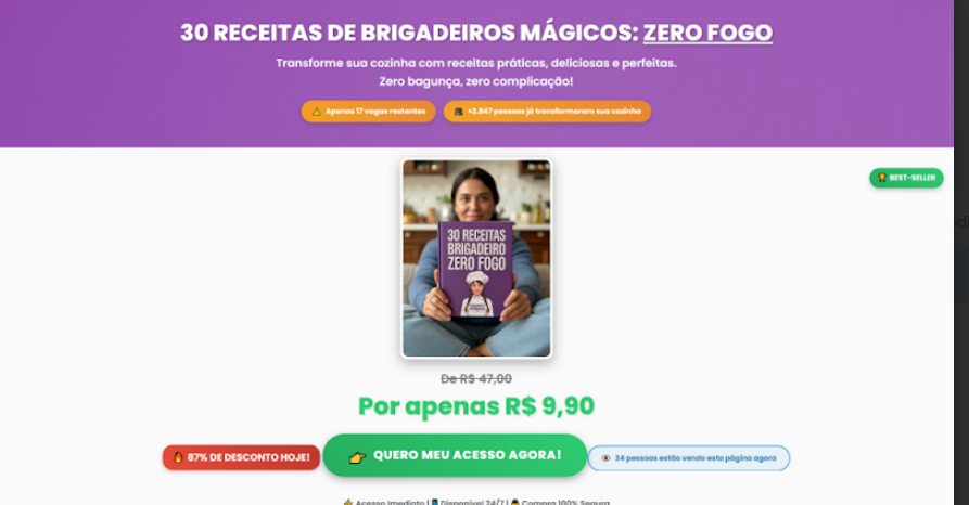 30 RECEITAS DE BRIGADEIROS MÁGICOS (Receitas)