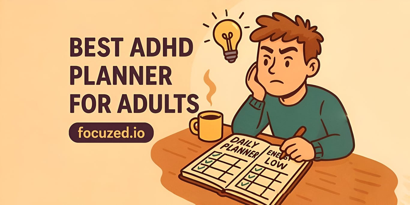 6 Game-Changing ADHD Planners for Adults