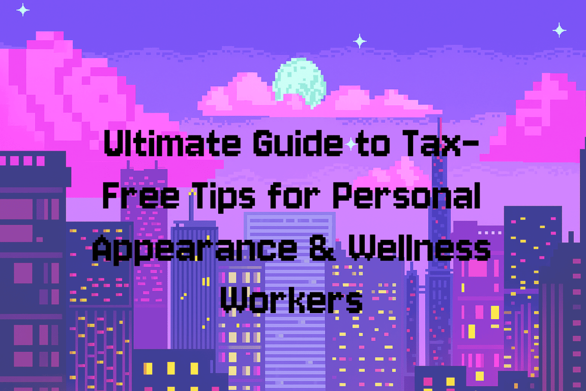 Ultimate Guide to Tax-Free tips for Personal Appearance & Wellness Workers