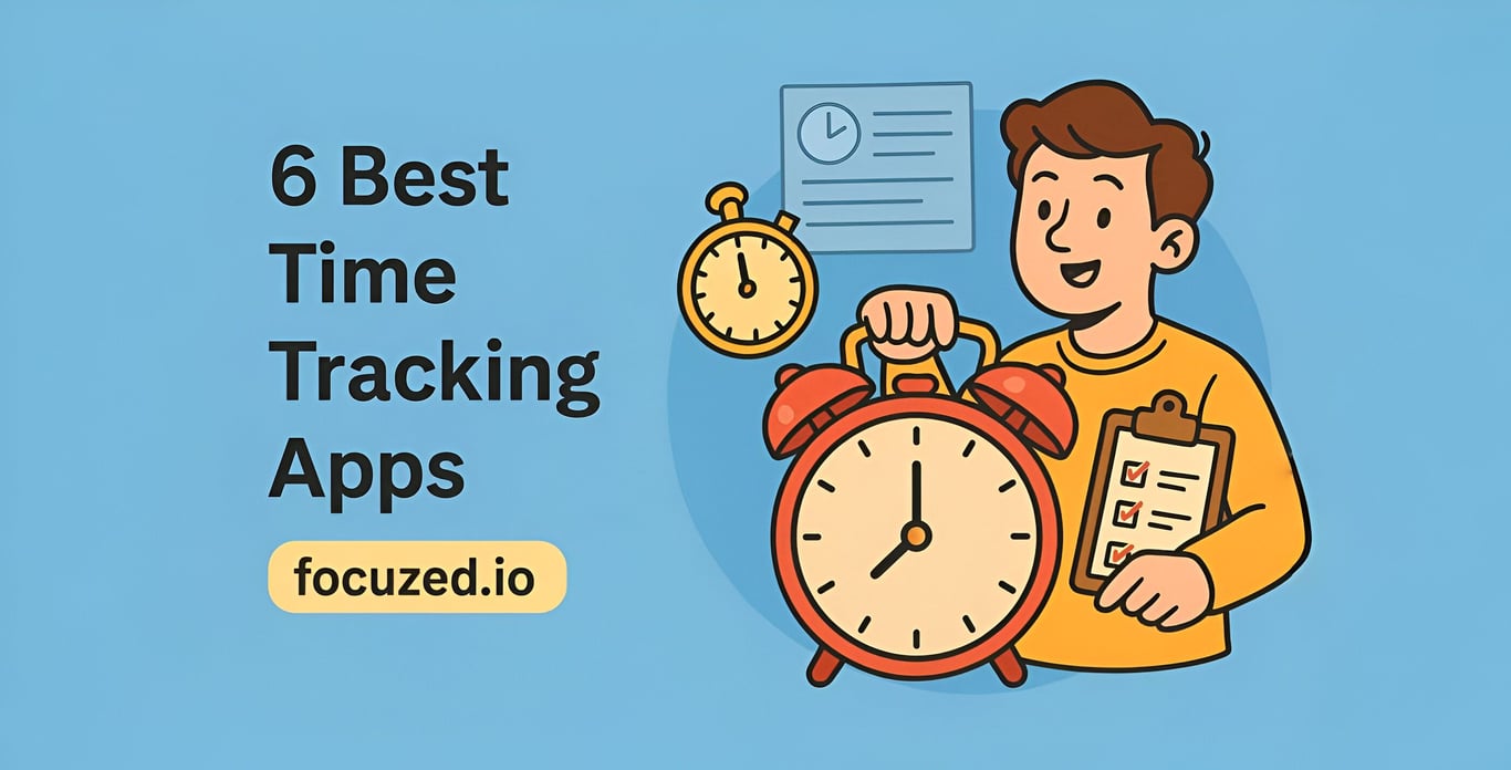 The Best of 6 Time Tracking Apps: A Comparison