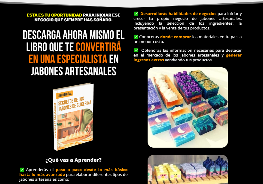 Segredos dos Sabonetes de Glicerina