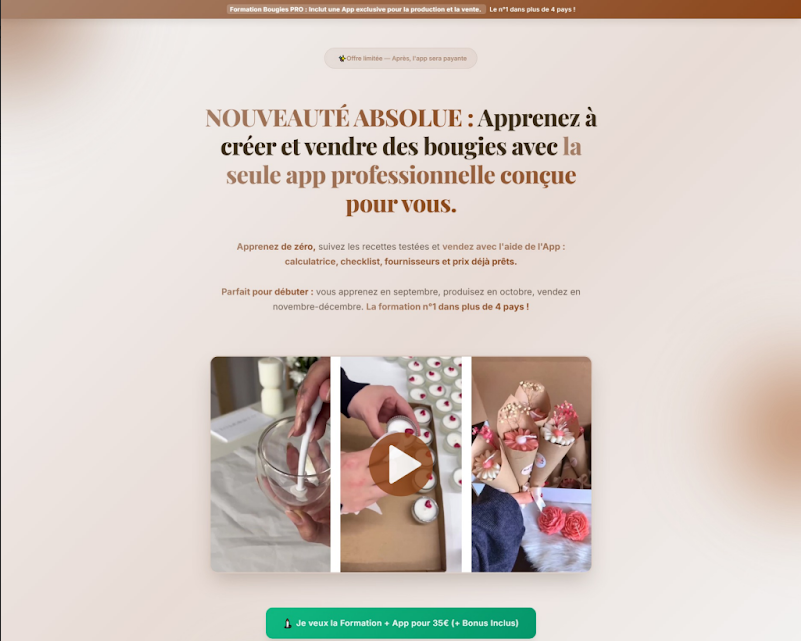 Atelie Artisanat App (Velas Artesanais)