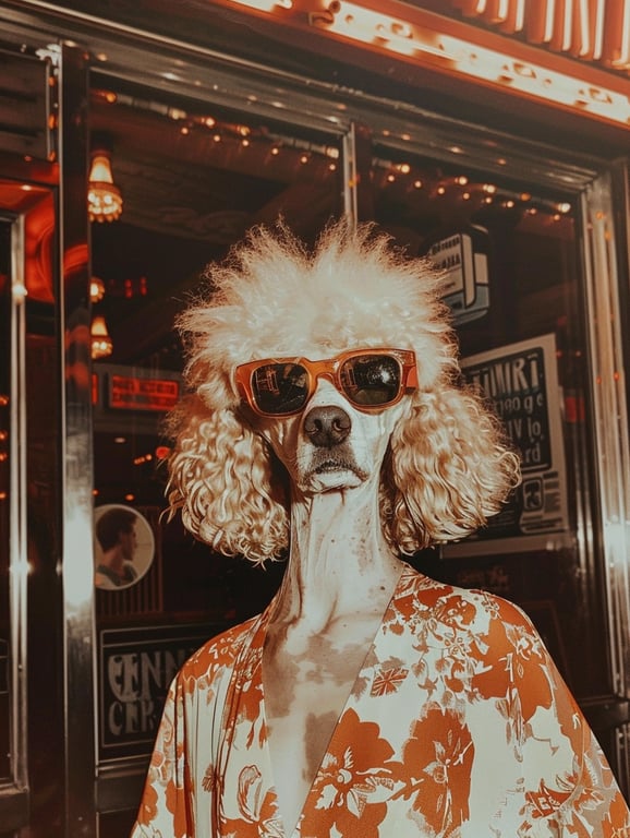 Baudouin Demanche — Chiens-humains, art digital, IA & fiction