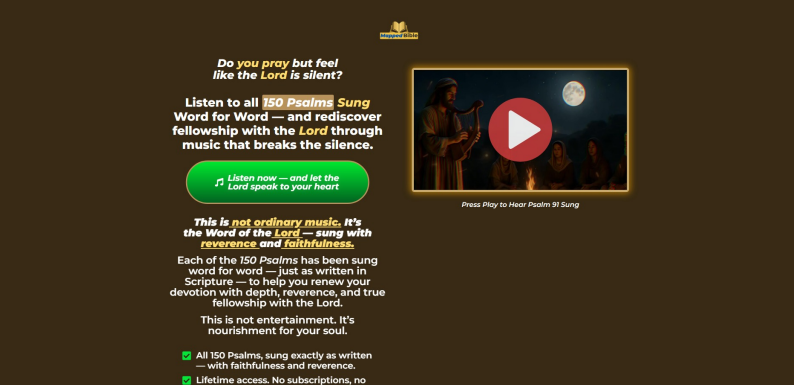 Ouça 150 Salmos