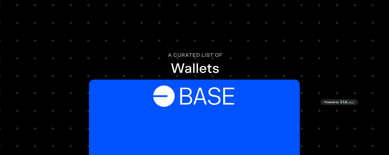 Base Wallets