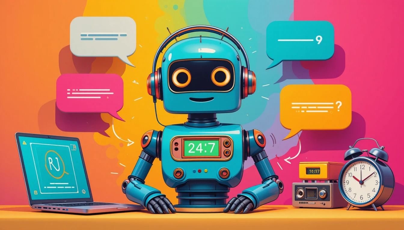How AI chatbots can provide 24/7 customer support?