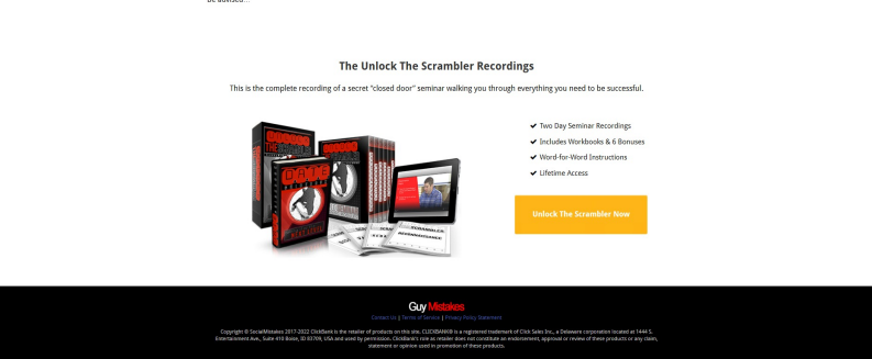 Unlock The Scrambler Effect
