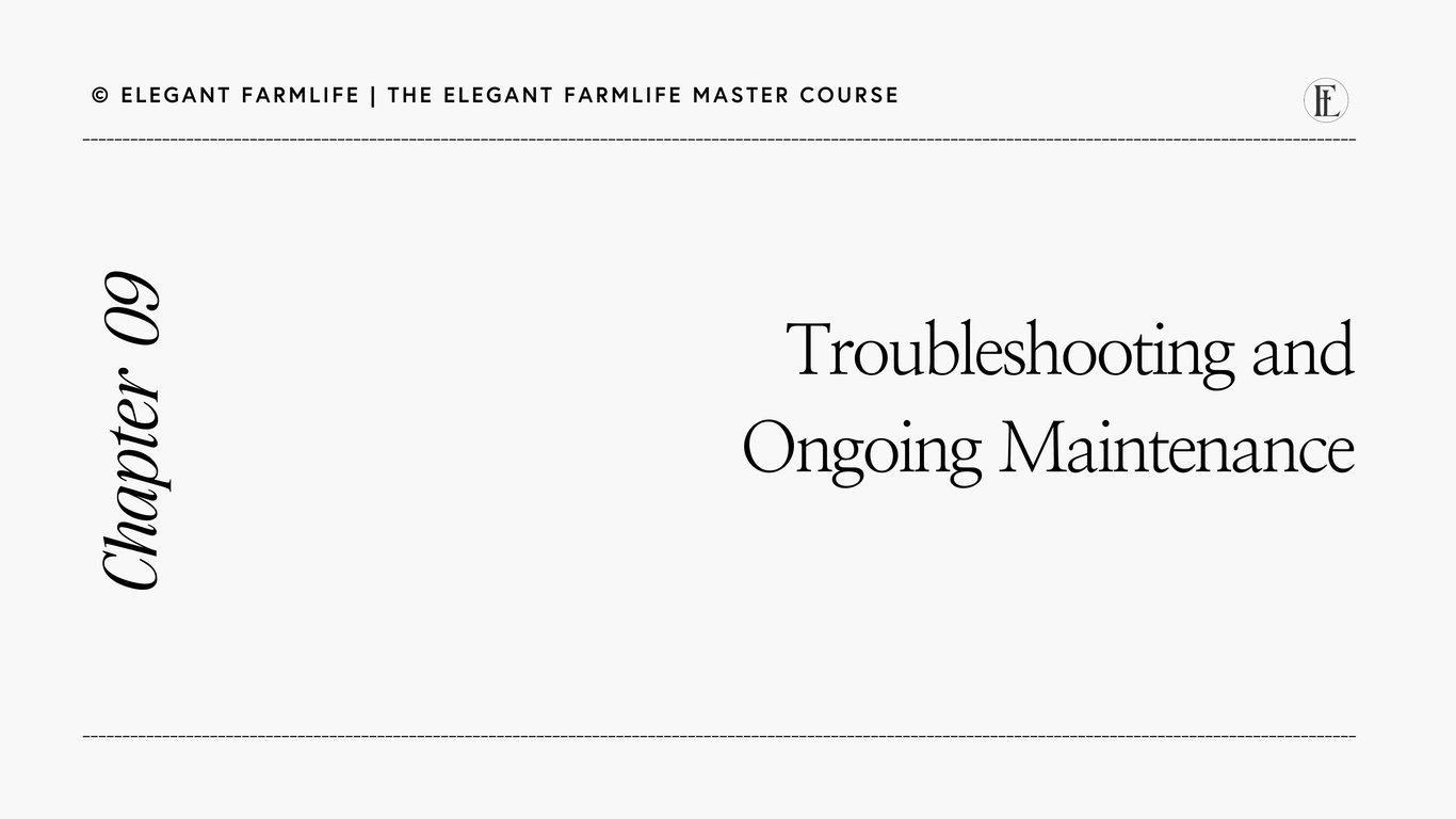 09: Troubleshooting & Ongoing Maintenance