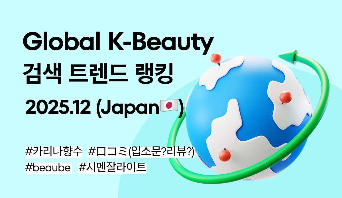 글로벌 K-뷰티 트렌드 랭킹 - 2025.12