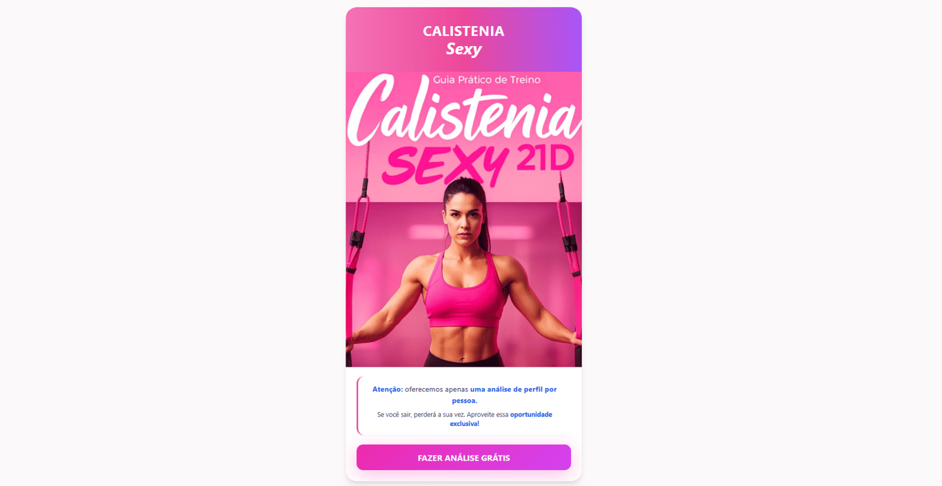 Calistenia Sexy 21D 