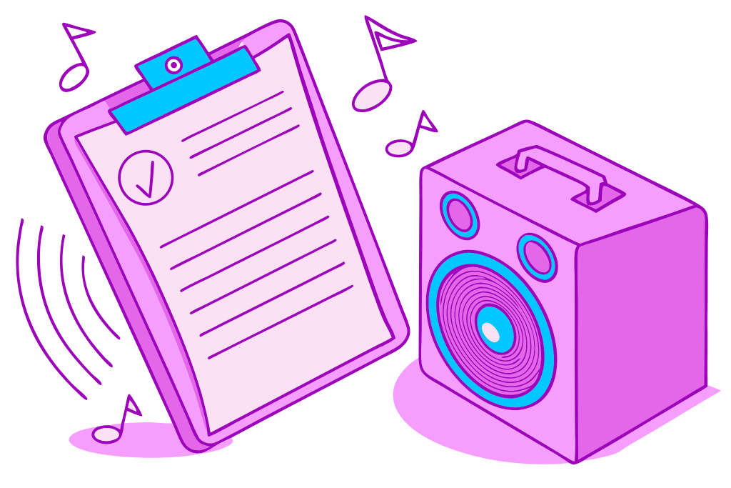 clipboard-and-music-speaker.png
