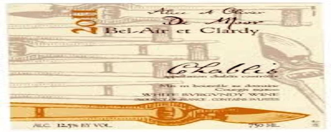 Chablis Bel Air et Clardy