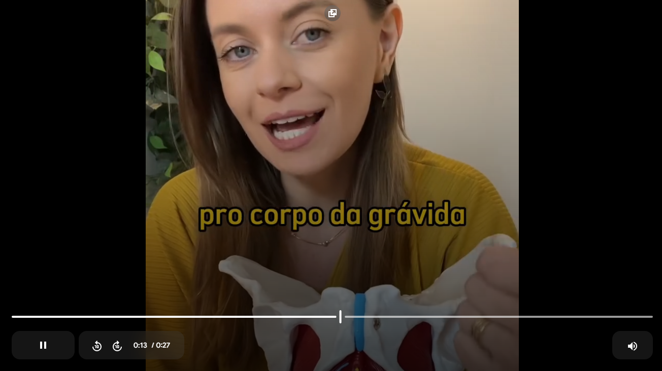 Fisio Pélvica para facilitar o parto (Maternidade)