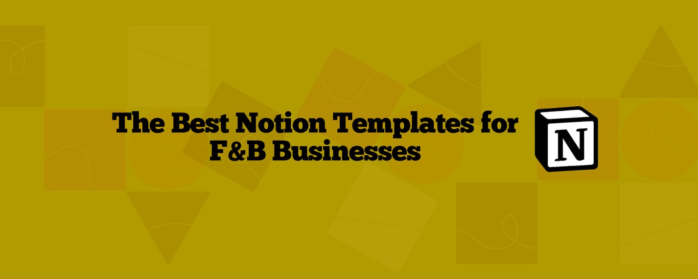 The Top 20 Notion Templates for the F&B Industry in 2025