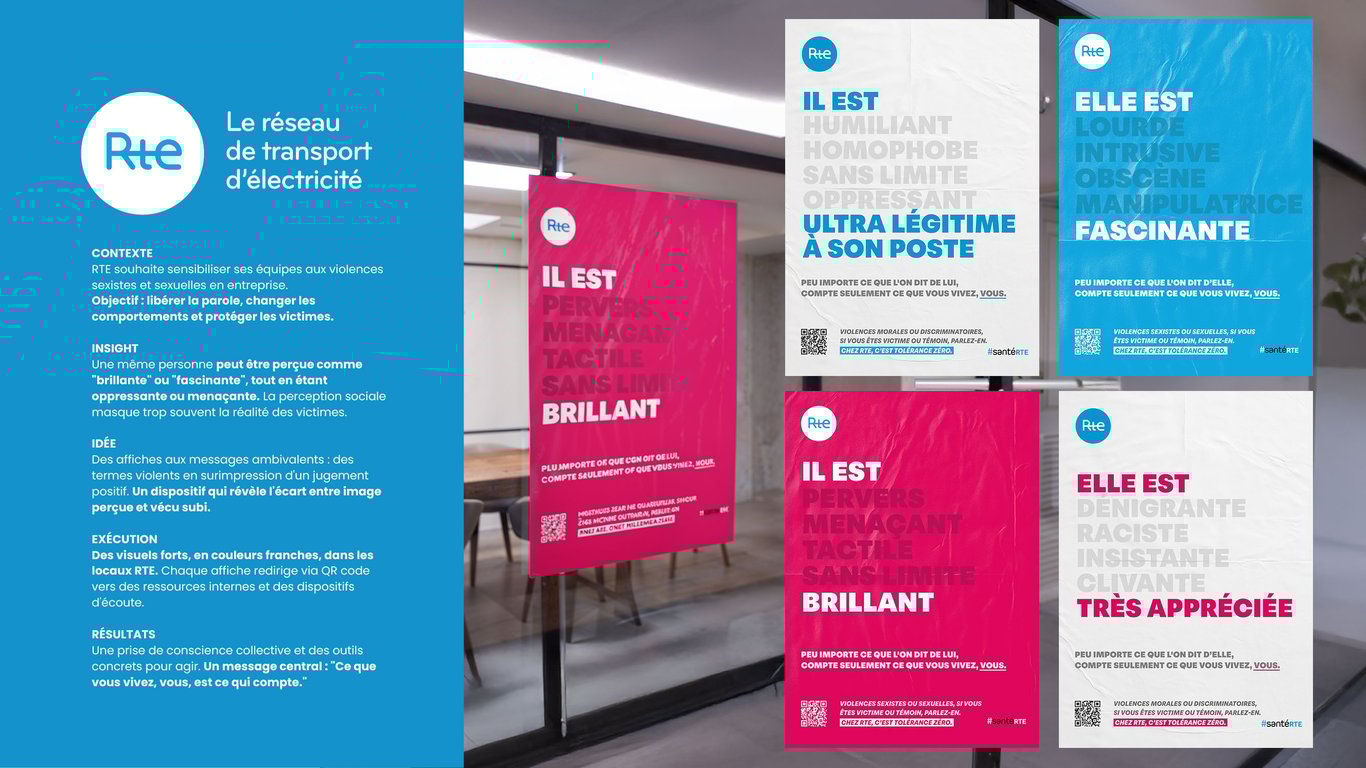 RTE - Ce qui compte, c’est ce que vous vivez, vous. 