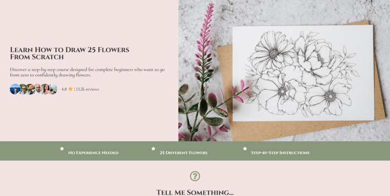 Aprenda a Desenhar Flores