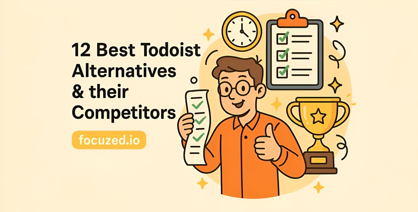 Top Todoist Alternatives & Competitors in 2025