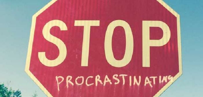 S'entraîner à la non-procrastination | HORIZOOM | Horizoom