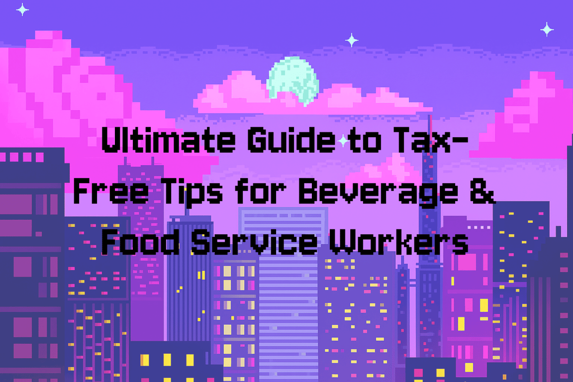 Ultimate Guide to Tax-Free tips for Beverage & Food Service Workers