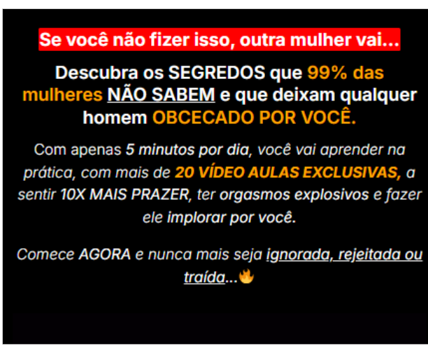 Segredos da Obsessão 