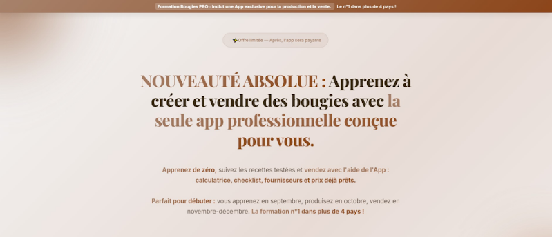 Atelie Artisanat App (Velas Artesanais)