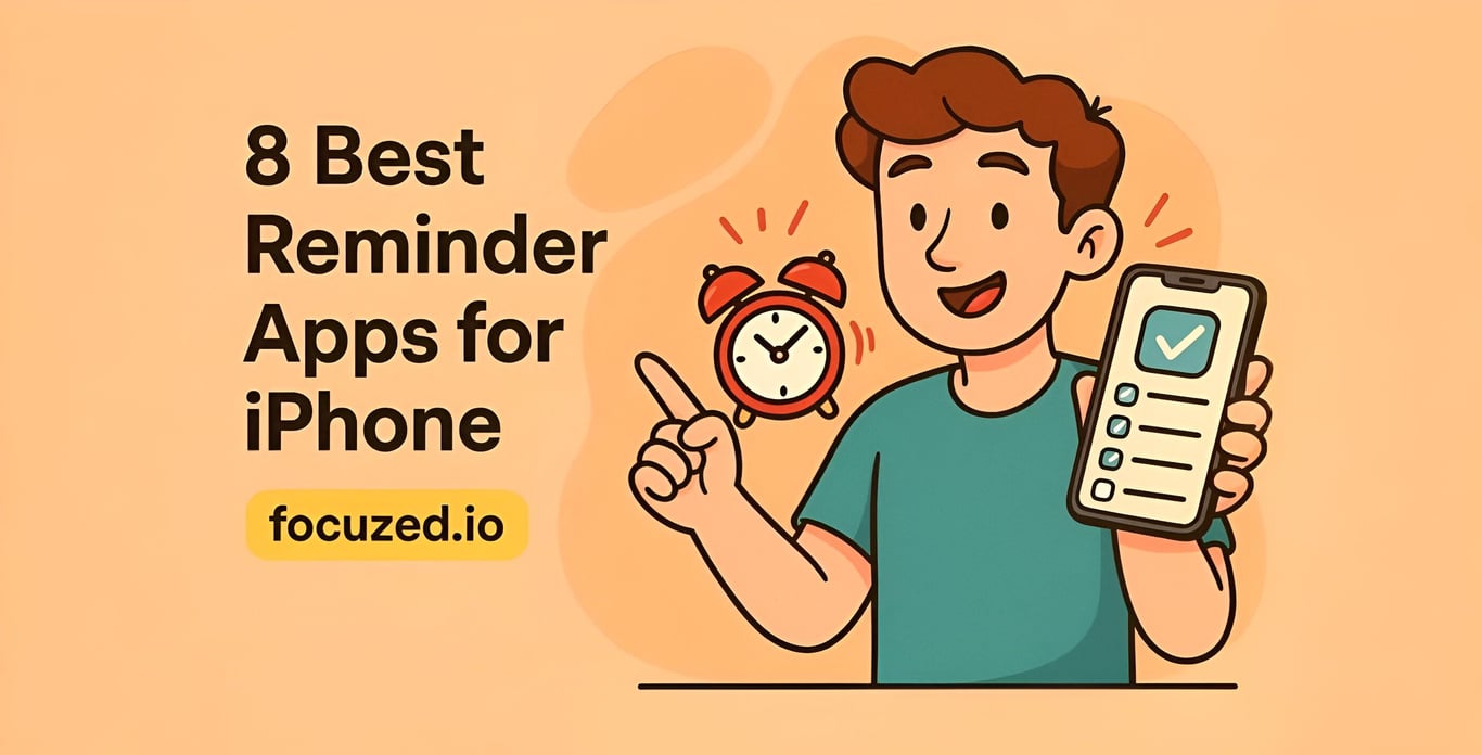 8 Best Reminder Apps for iPhone of 2025