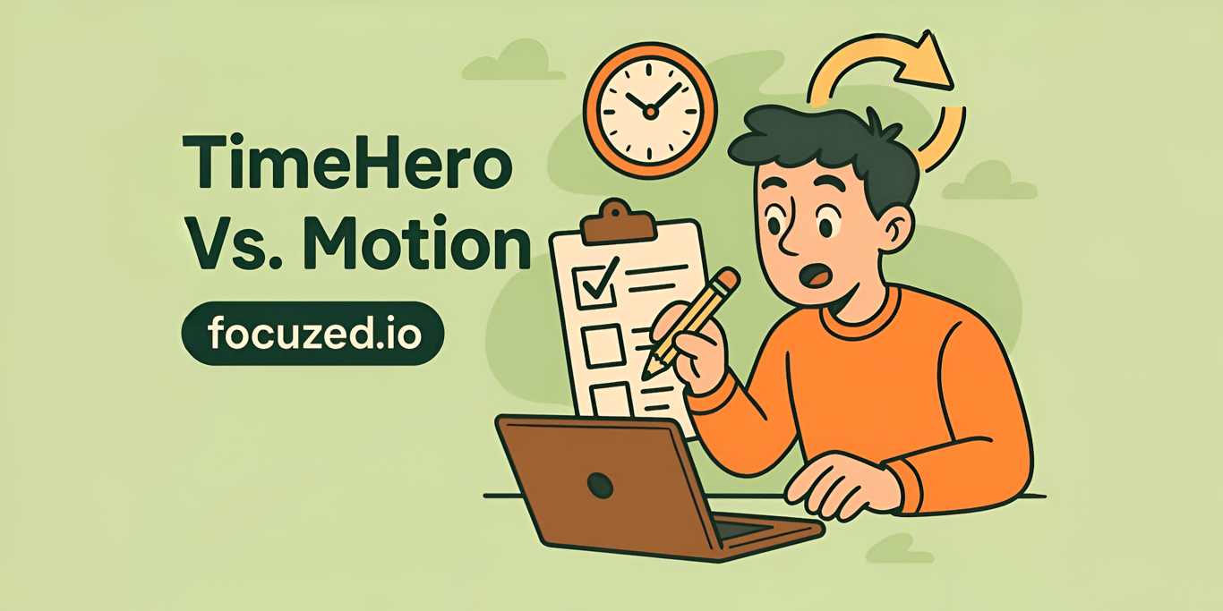 TimeHero Vs. Motion: Which AI Productivity App Wins in 2025?