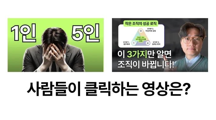 클릭을 부르는 유튜브 제목과 썸네일 기획법