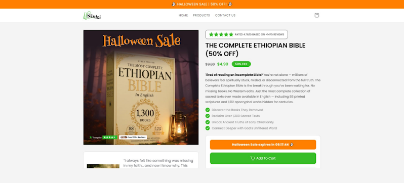 A Bíblia Mais Completa da Etiópia