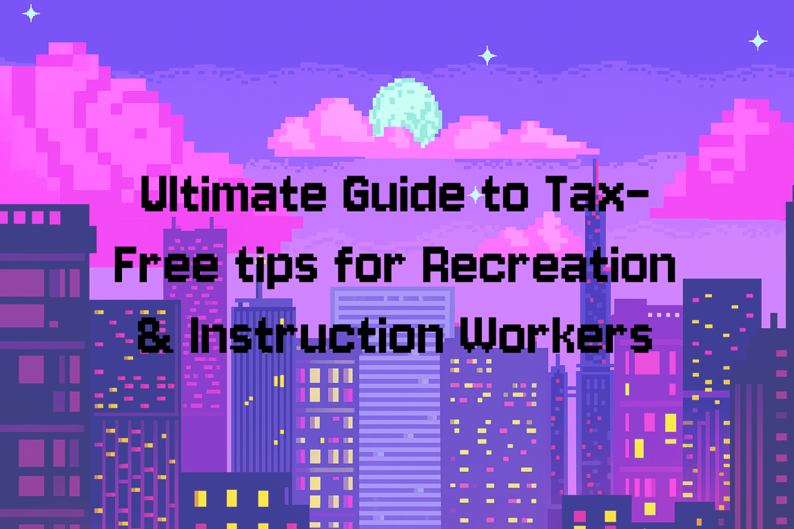 Ultimate Guide to Tax-Free tips for Recreation & Instruction Workers