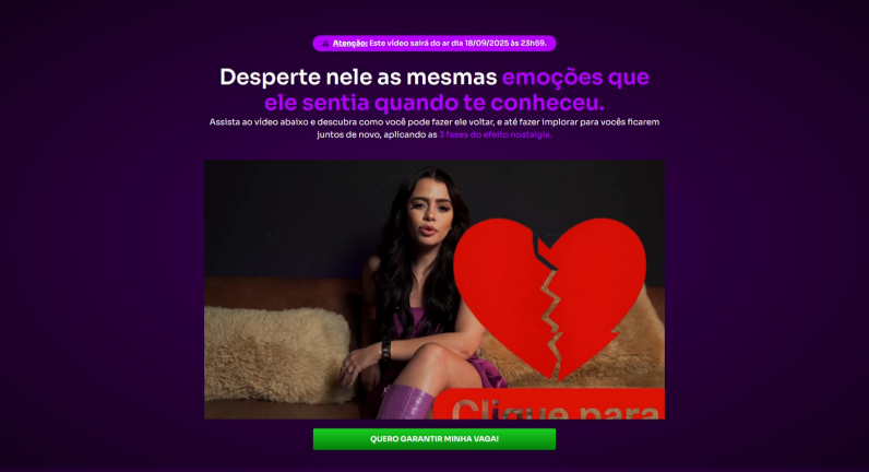 3 Fases do Efeito Nostalgia (Oferta 2)