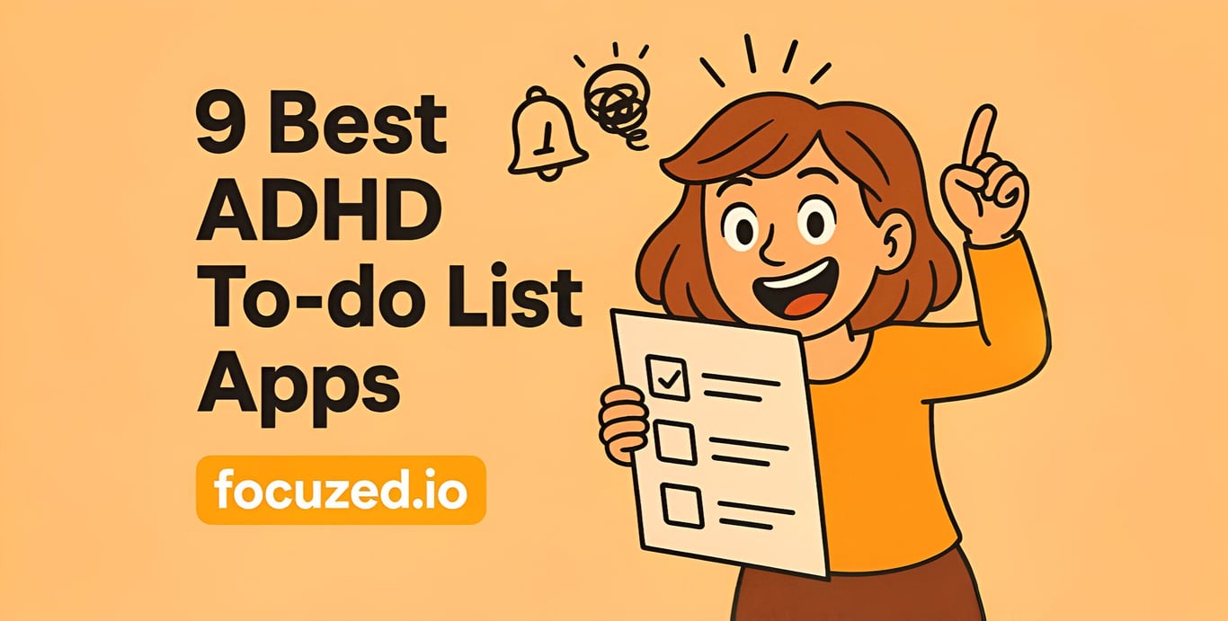9 To-Do List App that Works with ADHD