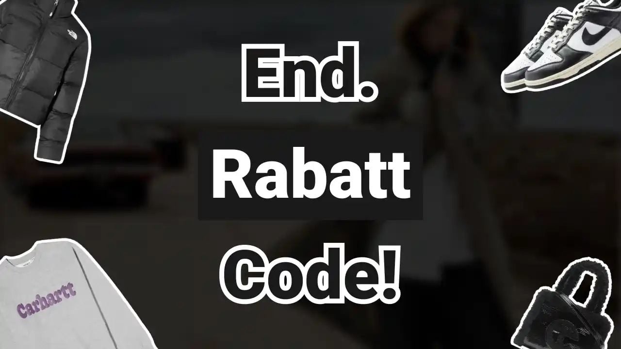 EndClothing Rabattcode | August 2025