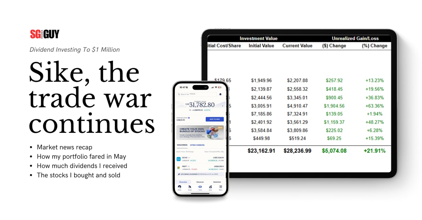 Dividend Investing To $1 Million #3: Trade War Reignited