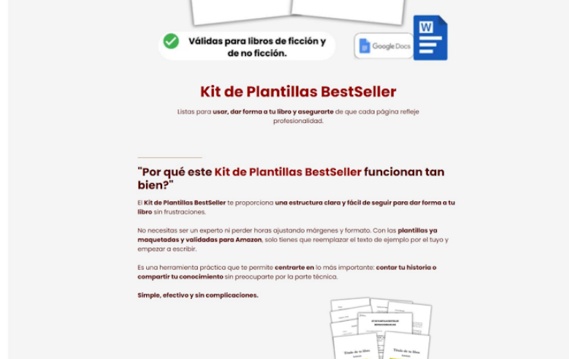 Modelos para Publicar o Primeiro Livro na Amazon (Escrita)