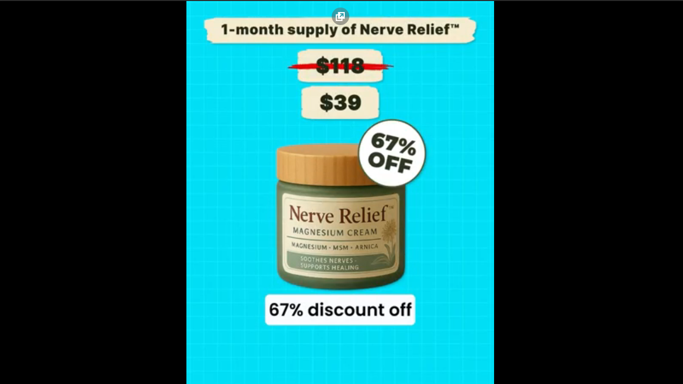 Nerve Relief (Deficiência de Magnésio)