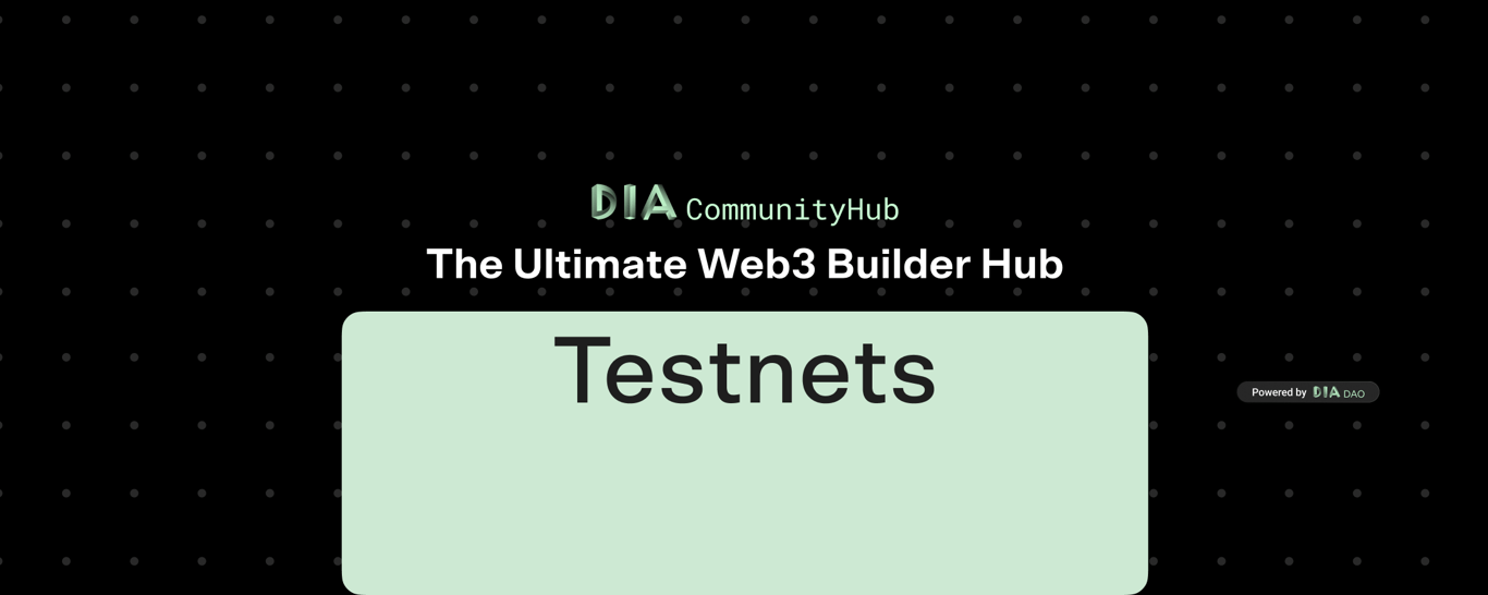 Testnets