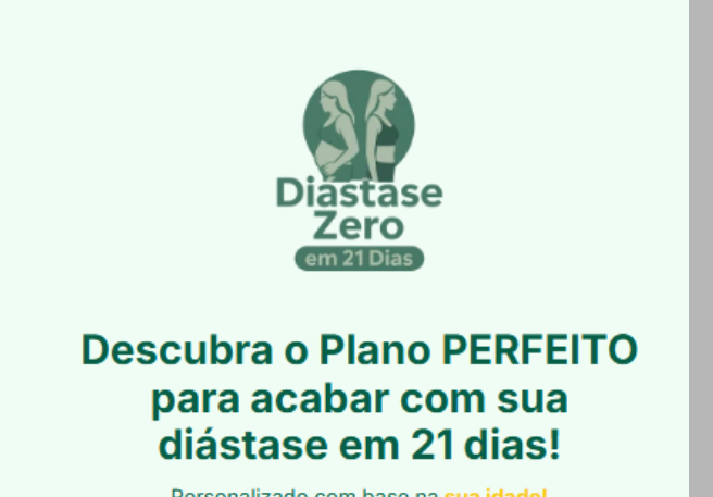 Diastase Zero em 21 Dias 