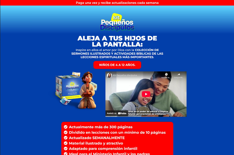 Kit Pequenos Discípulos