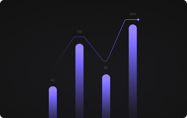 A minimalist scene representing limited flexibility and scalability in AI solutions. The background is in shades of bluish purple, featuring rigid, static structures or models, symbolizing the lack of adaptability. Subtle visual elements li.png
