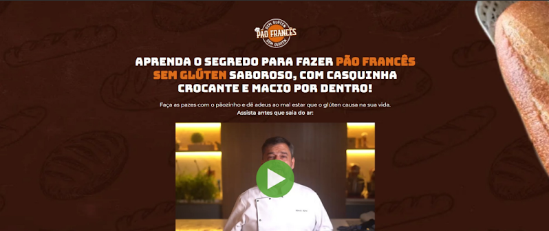 Pão Francês sem Glúten