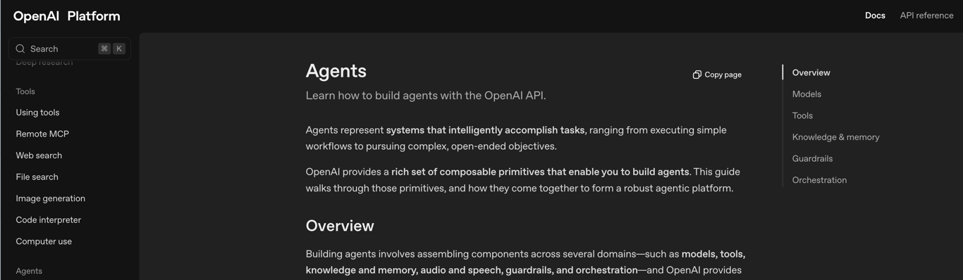 Building Agents by OpenAI