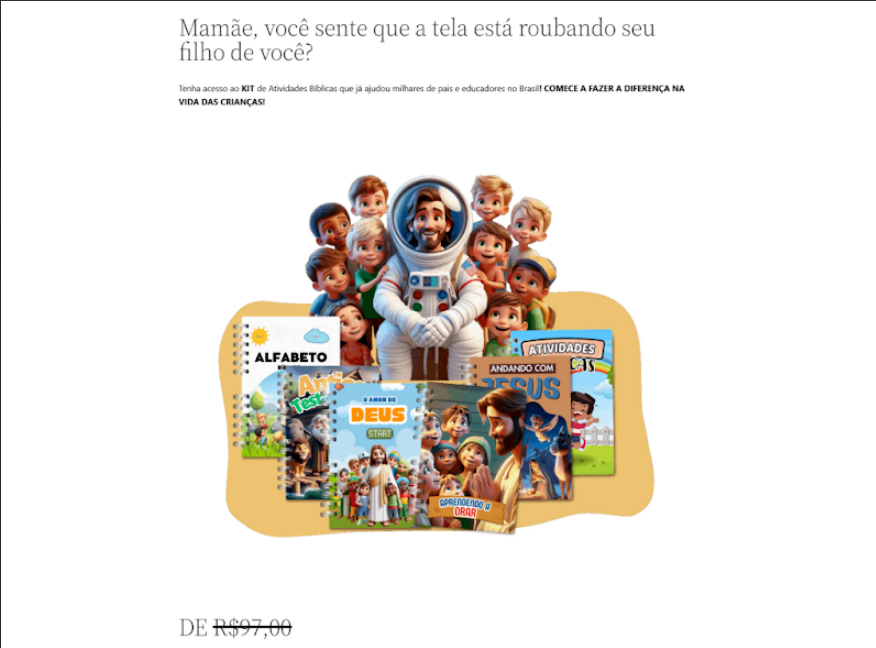 Kit de Atividades Bíblicas