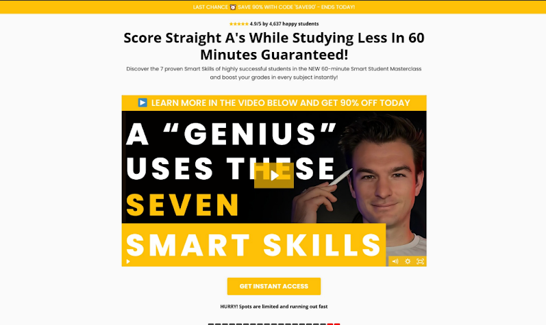 Masterclass Estudante Inteligente