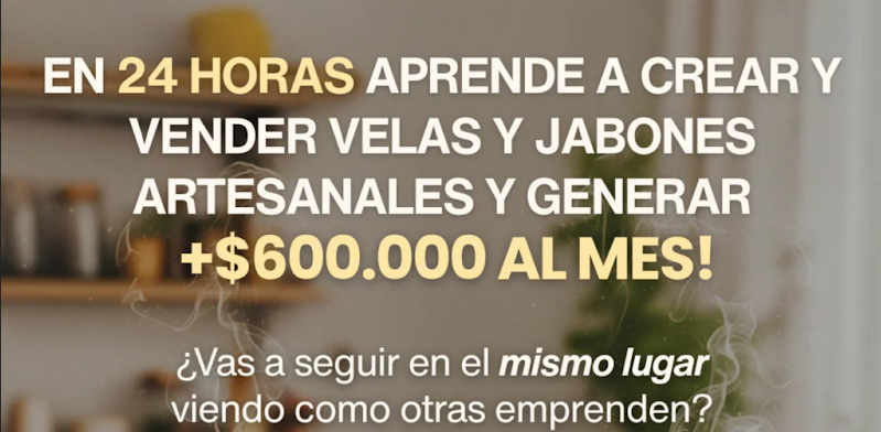 Crie Velas e Sabonetes