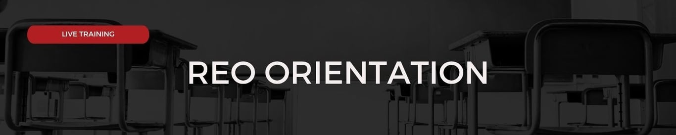 REO ORIENTATION: Want Bank Listings?