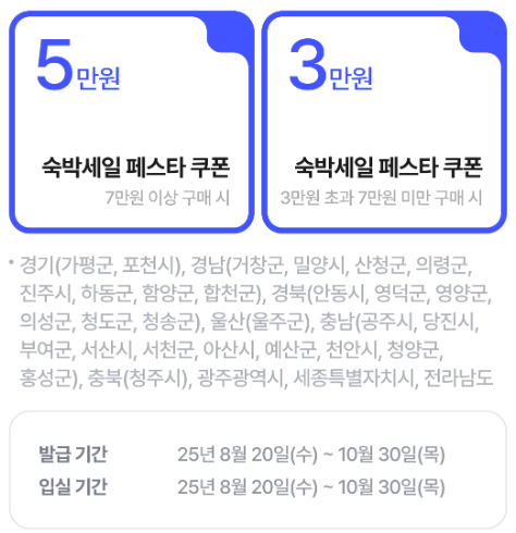 숙박세일페스타 NOL 최대5만원 할인쿠폰