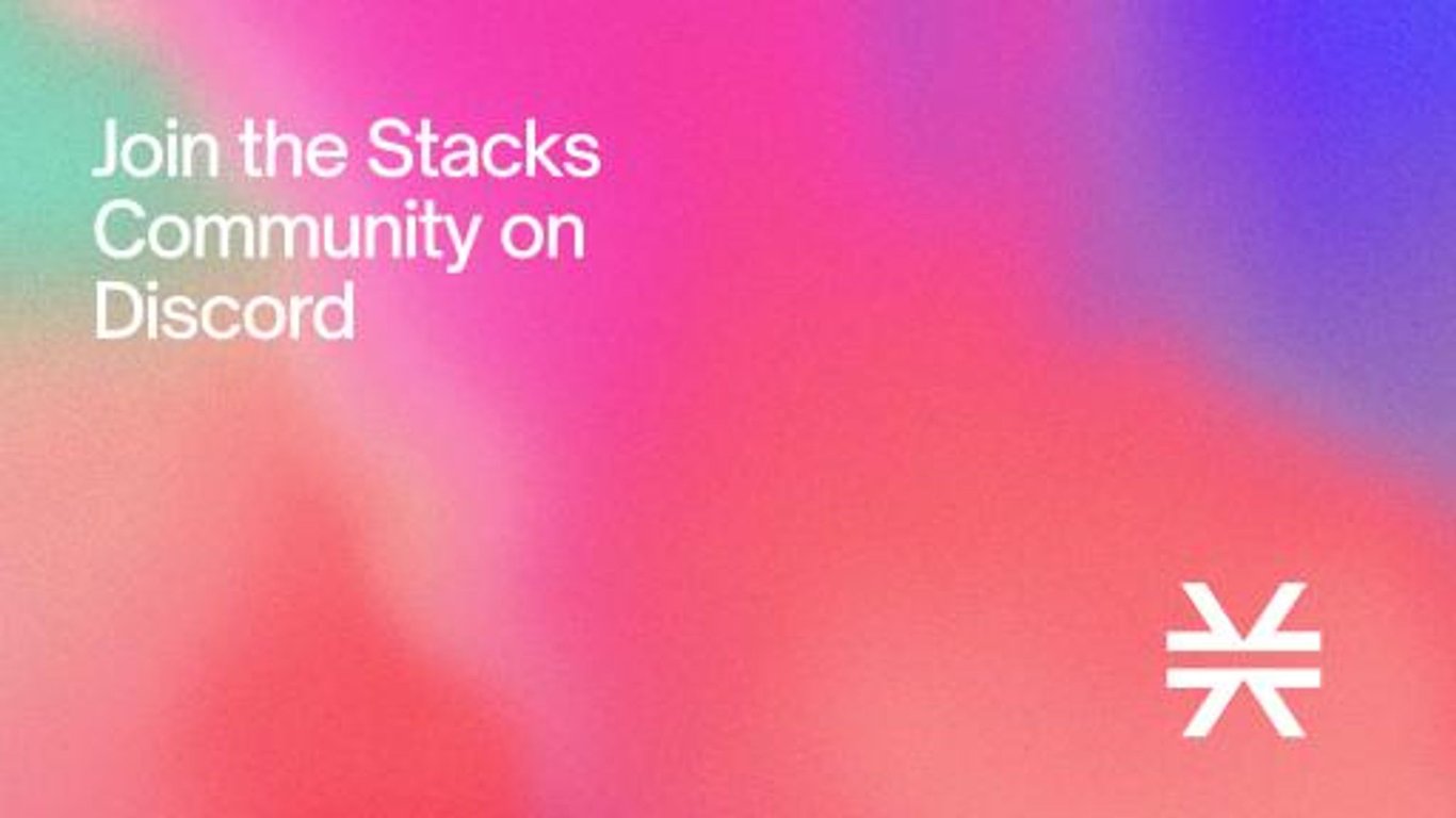 Join the Stacks Discord Server!