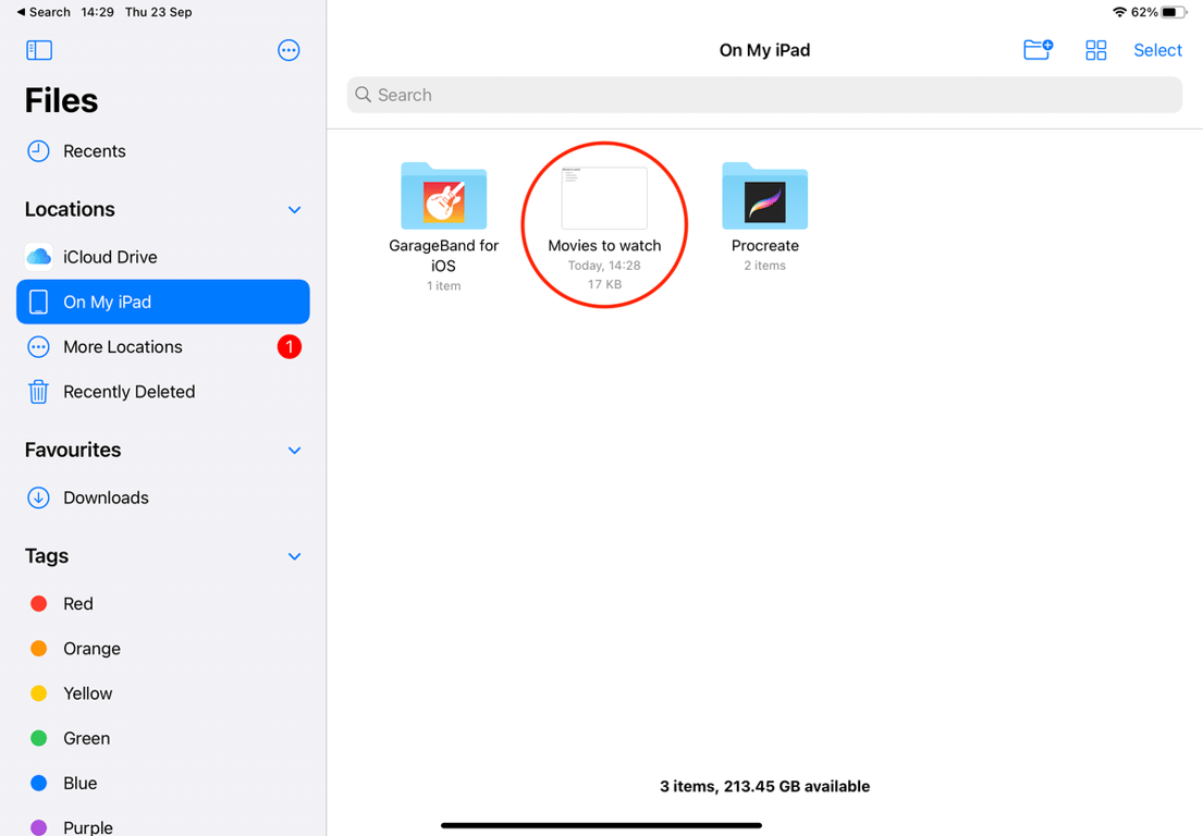 How to convert Apple notes to PDF on iPad