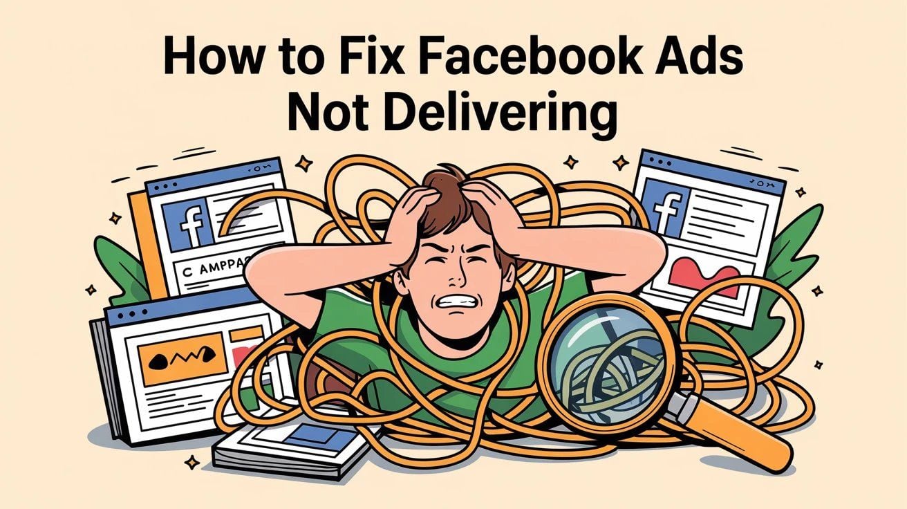 Facebook Ads Not Delivering? How to Fix It (2025 Guide)